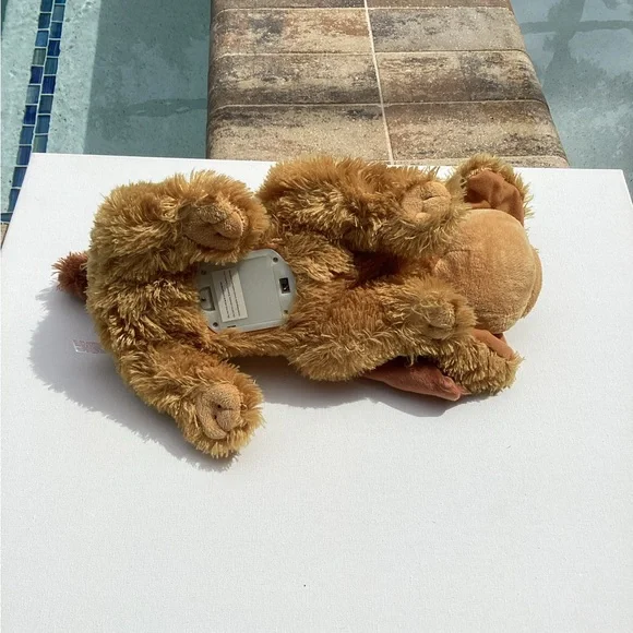 Gundfun Droopy Snoring Dog Plush 14" Long Light Brown Hanging Jowls Stuffed Toy - Picture 3 of 7